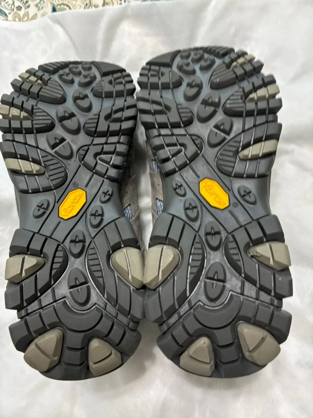 Merrell Women's Blue and Gray Trail Hiking Shoes - Picture 3 of 3